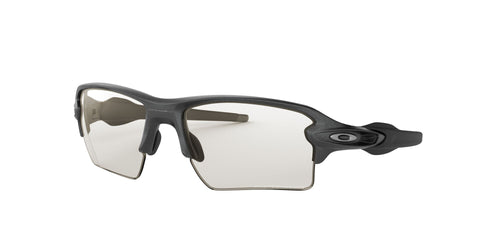 OAKLEY FLAK 2.0 XL STEEL BLACK IRIDIUM PHOTOCHROMIC