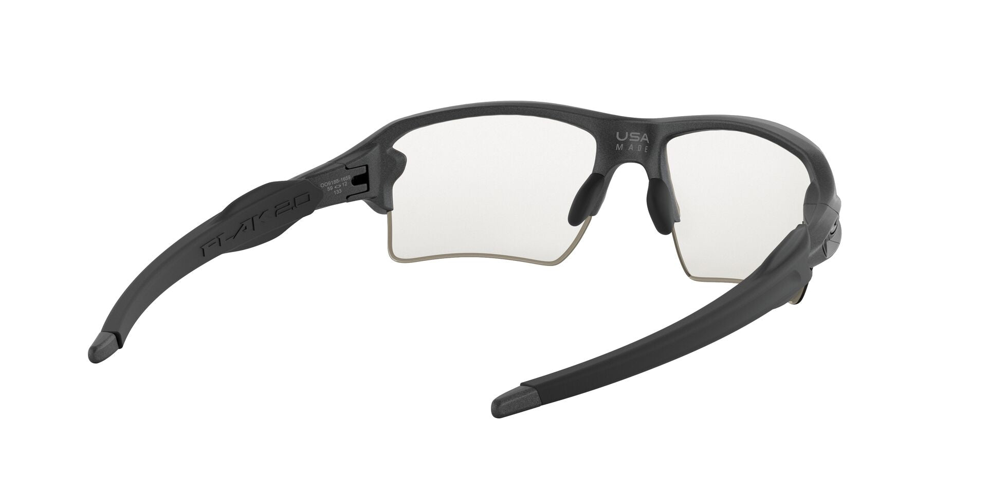 OAKLEY FLAK 2.0 XL STEEL BLACK IRIDIUM PHOTOCHROMIC
