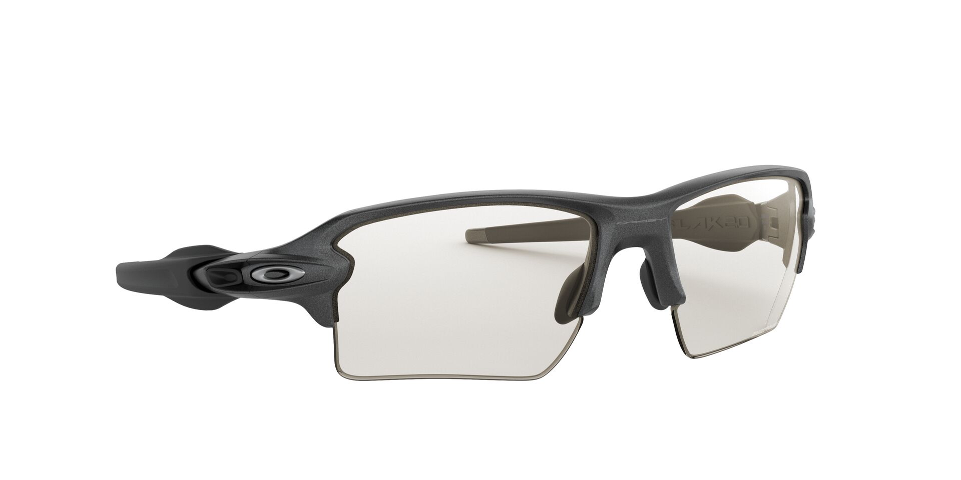 OAKLEY FLAK 2.0 XL STEEL BLACK IRIDIUM PHOTOCHROMIC