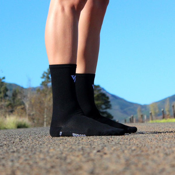 VERSUS CYCLING SOCKS BLACK
