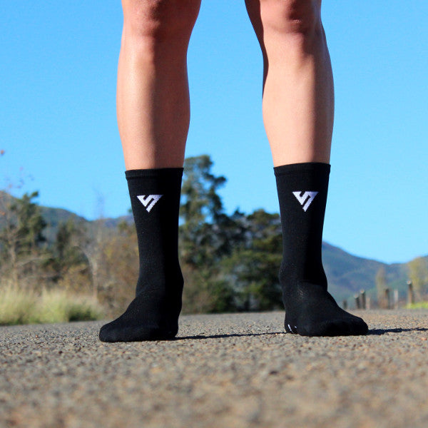 VERSUS CYCLING SOCKS BLACK