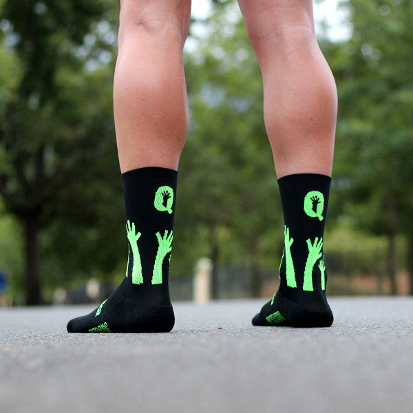 VERSUS CYCLING SOCKS QHUBEKA GREEN