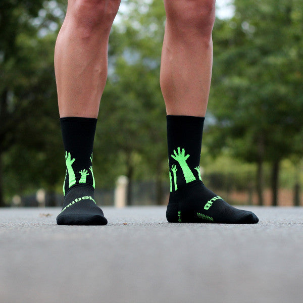 VERSUS CYCLING SOCKS QHUBEKA GREEN