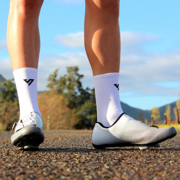 VERSUS CYCLING SOCKS WHITE