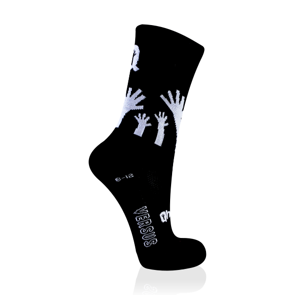 VERSUS CYCLING SOCKS QHUBEKA BLACK