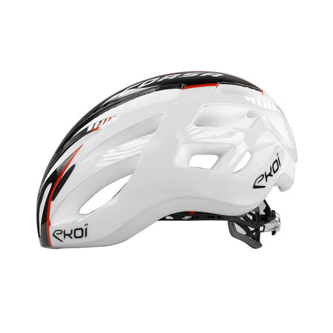 EKOI CORSA EVO 2019 WHITE BLACK HELMET
