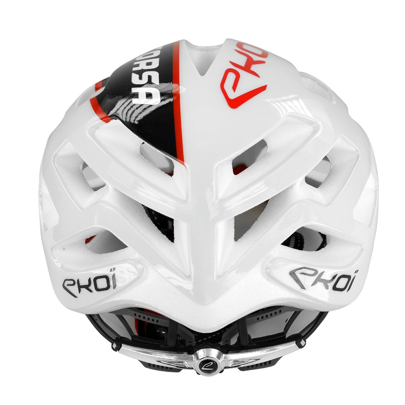 EKOI CORSA EVO 2019 WHITE BLACK HELMET