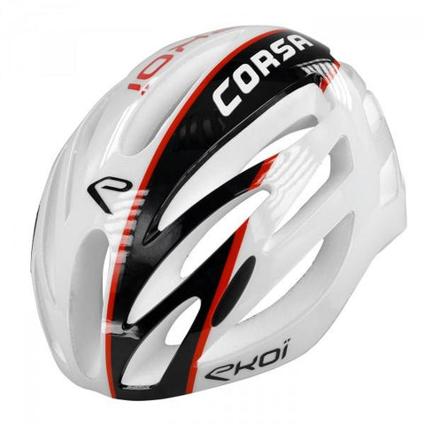 EKOI CORSA EVO 2019 WHITE BLACK HELMET