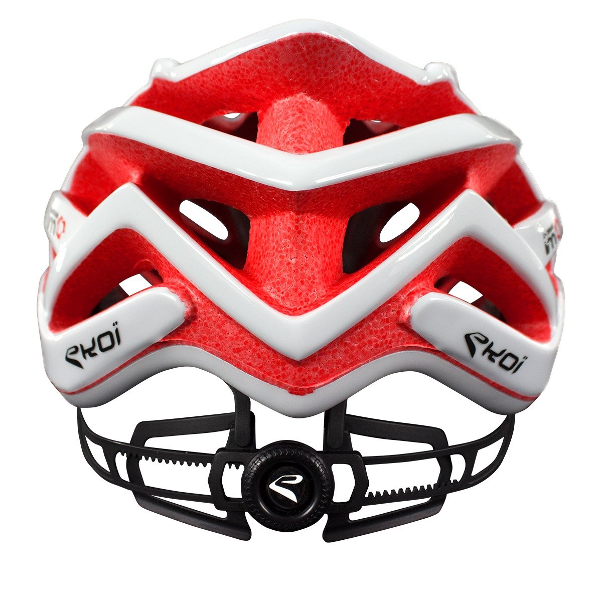 EKOI CORSA LIGHT WHITE RED HELMET