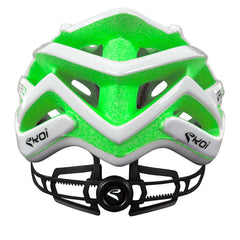 EKOI CORSA LIGHT WHITE GREEN HELMET