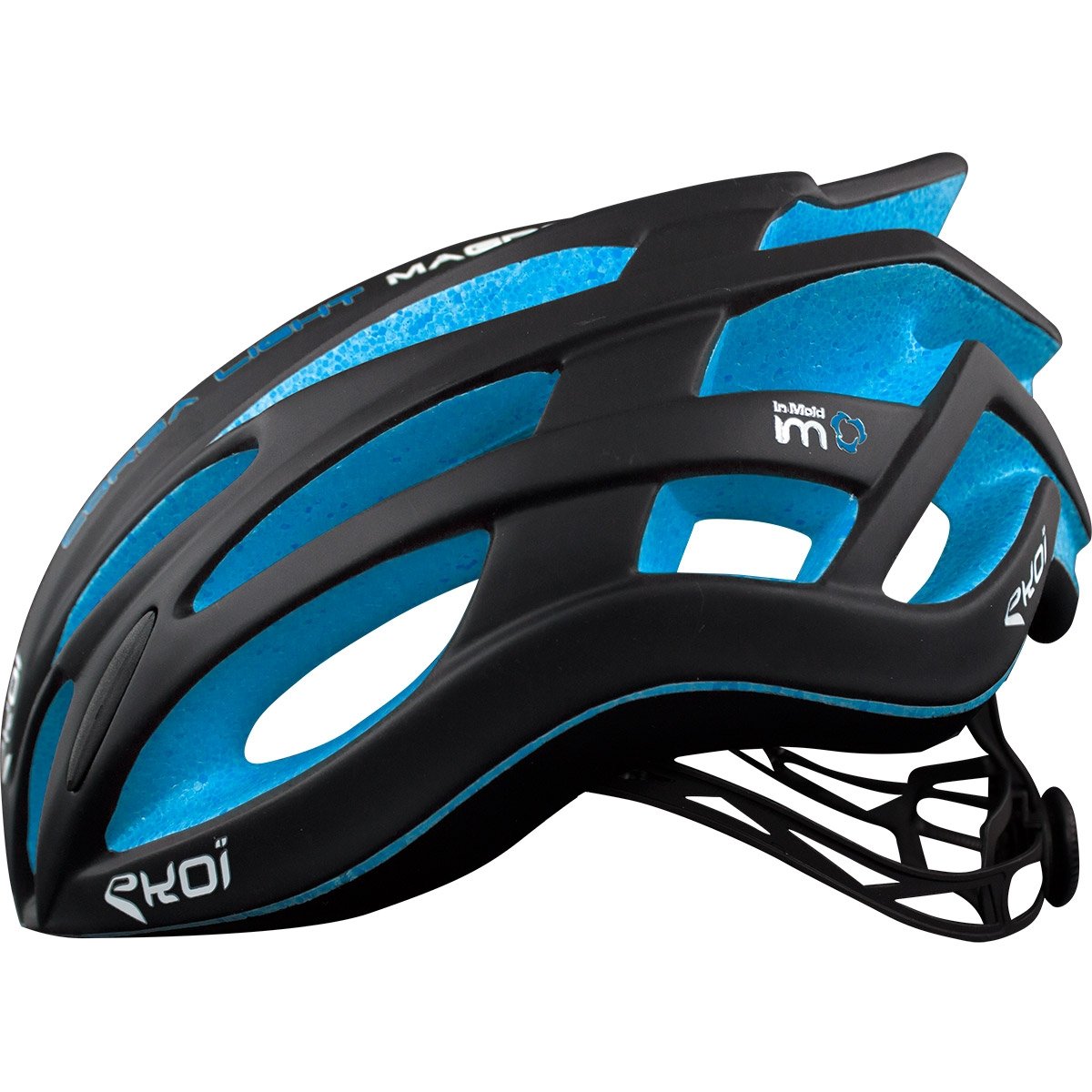 EKOI CORSA LIGHT BLACK BLUE HELMET