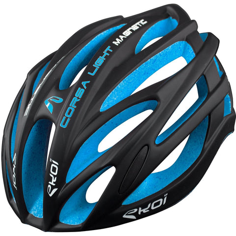 EKOI CORSA LIGHT BLACK BLUE HELMET