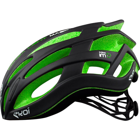 EKOI CORSA LIGHT BLACK GREEN HELMET