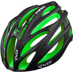 EKOI CORSA LIGHT BLACK GREEN HELMET