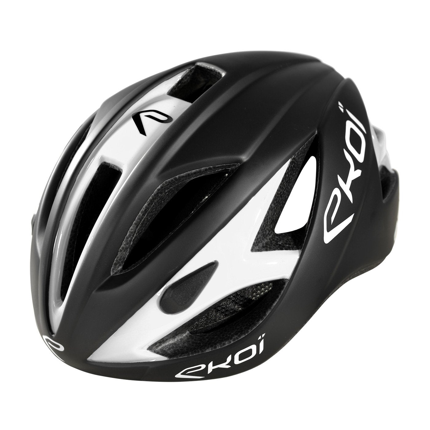 EKOI AR13 BLACK WHITE HELMET