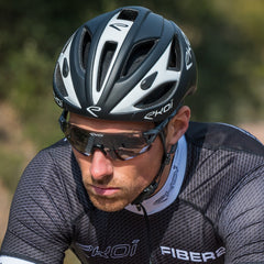 EKOI AR13 BLACK WHITE HELMET