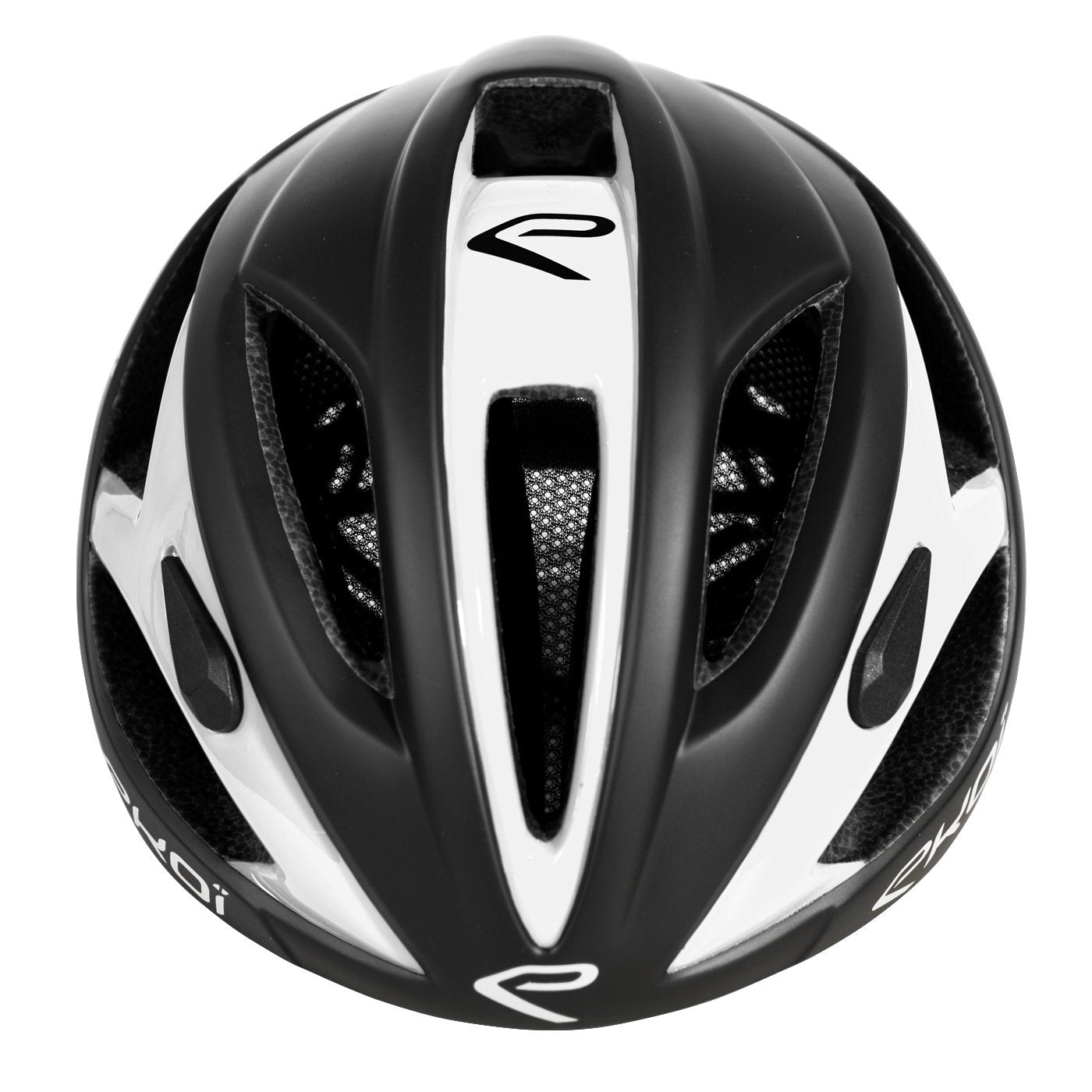 EKOI AR13 BLACK WHITE HELMET