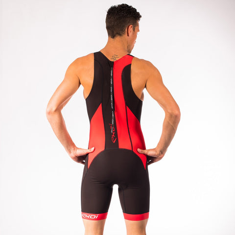 EKOI HYDRO BLACK RED TRI SUIT SLEEVELESS