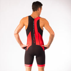 EKOI HYDRO BLACK RED TRI SUIT SLEEVELESS