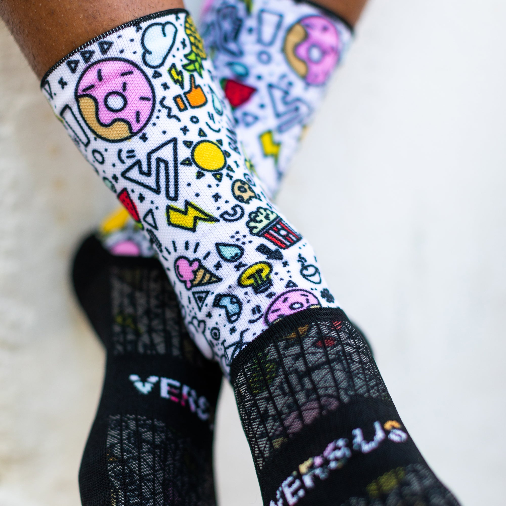 VERSUS CYCLING SOCKS DOODLES ELITE