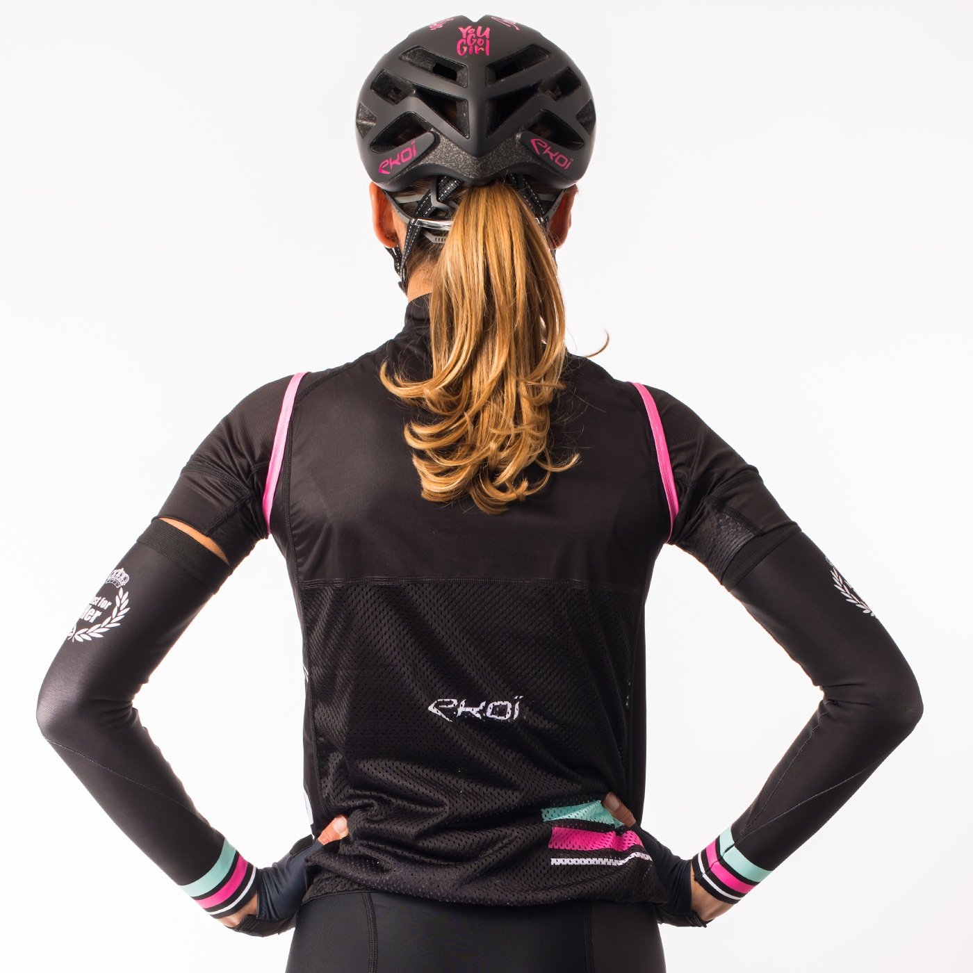 EKOI LADY CLASSIC BLACK WOMEN'S CYCLING GILLET