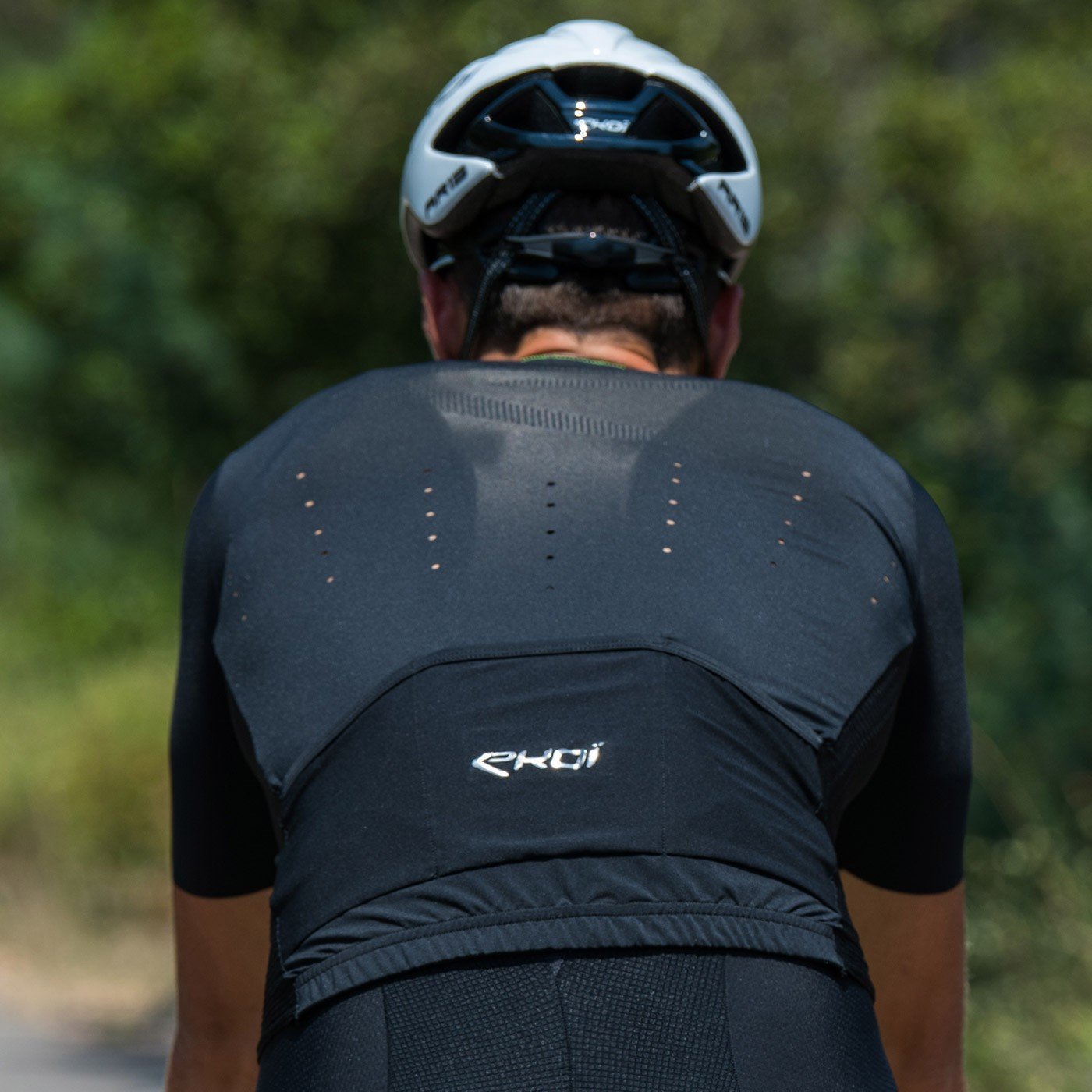 EKOI PERFORATO BLACK SHORT SLEEVE JERSEY