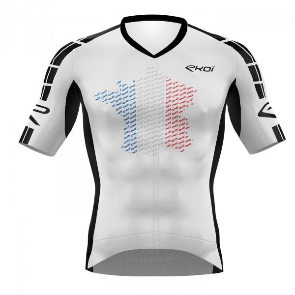 EKOI TDF JULY JERSEY WHITE