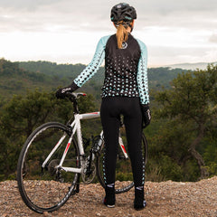 EKOI LADY TRIANGLE LONG SLEEVE JERSEY CELESTE