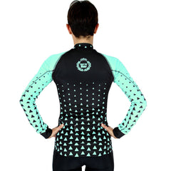 EKOI LADY TRIANGLE LONG SLEEVE JERSEY CELESTE