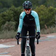 EKOI LADY TRIANGLE LONG SLEEVE JERSEY CELESTE