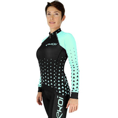 EKOI LADY TRIANGLE LONG SLEEVE JERSEY CELESTE