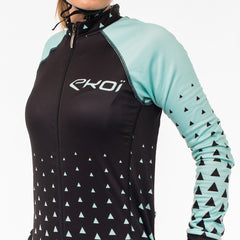 EKOI LADY TRIANGLE LONG SLEEVE JERSEY CELESTE