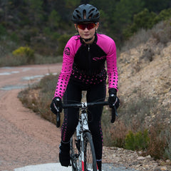 EKOI LADY TRIANGLE LONG SLEEVE JERSEY PINK