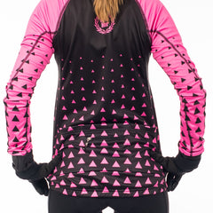 EKOI LADY TRIANGLE LONG SLEEVE JERSEY PINK