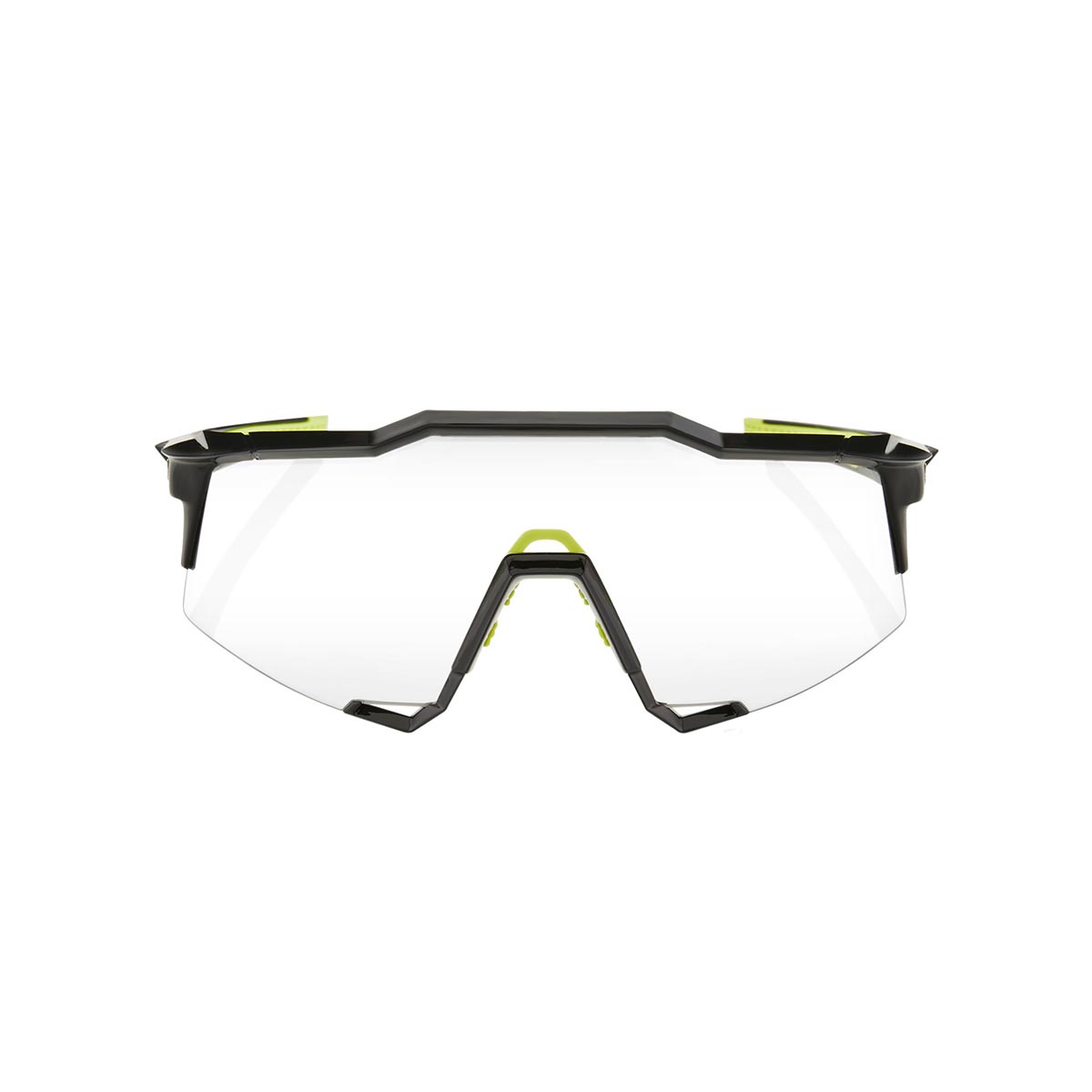 100% SPEEDCRAFT - POLISHED BLACK - PHOTOCHROMIC SUNGLASSES