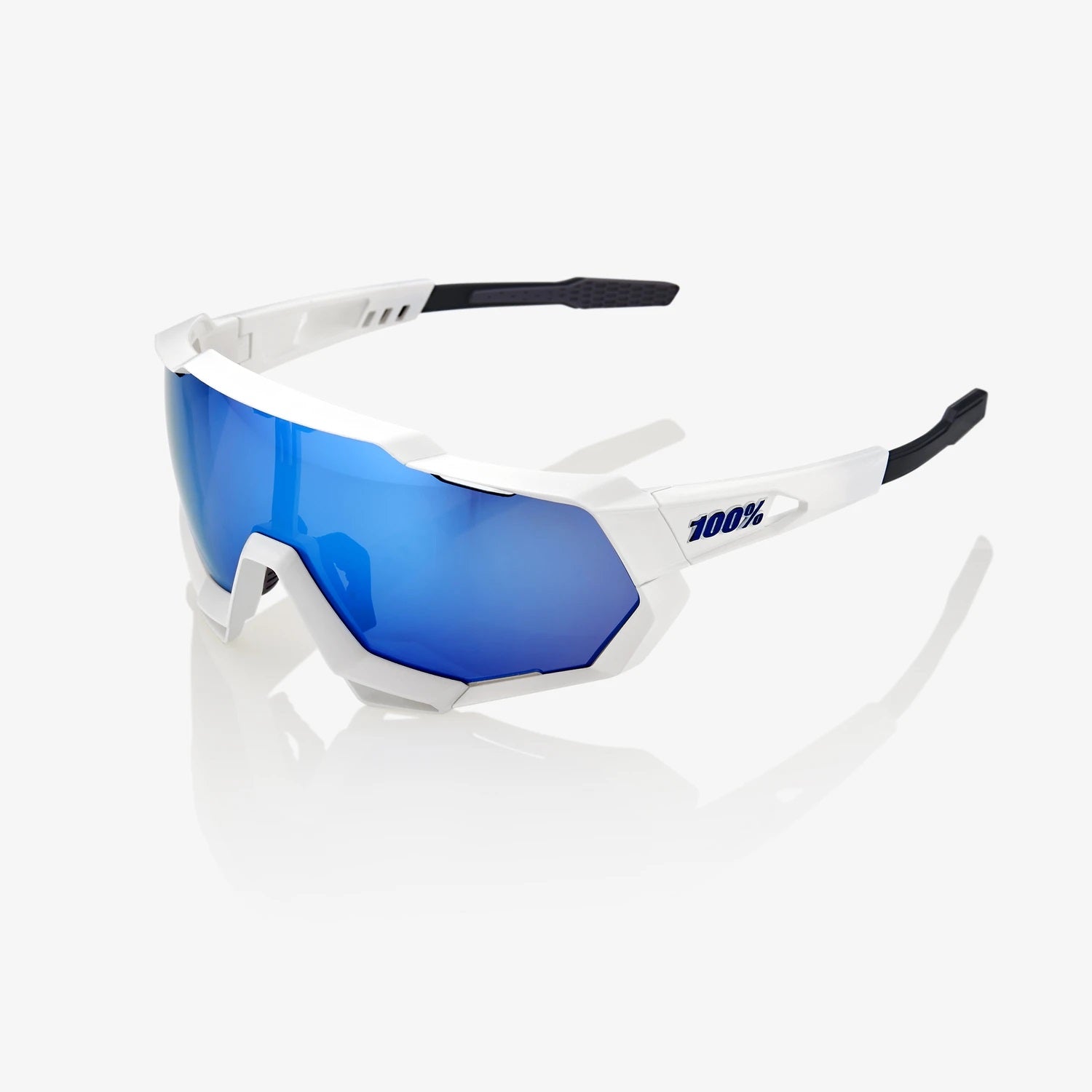 100% SPEEDTRAP - HIPER BLUE MULTILAYER - MIRROR LENS SUNGLASSES